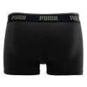 Lot de 3 Boxers homme Coton Kaki/Noir Everyday Basics - Puma
