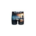 Boxer homme Polyester Noir/Jaune/Bleu/Blanc Imprimé - Pull In