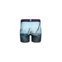 Boxer homme Polyester Bleu marine/Bleu/blanc Imprimé - Pull In