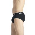 Lot de 2 Slips homme Coton Noir Uni - Adidas