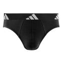 Lot de 2 Slips homme Coton Noir Uni - Adidas