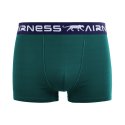 Lot de 5 Boxers homme Coton Bleu/Vert/Noir/Gris Uni - Airness