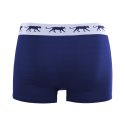 Lot de 5 Boxers homme Coton Bleu/Vert/Noir/Gris Uni - Airness