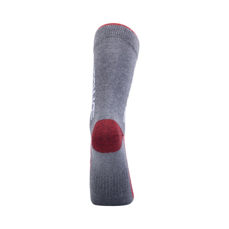 Lot de 6 Paires de Chaussettes homme Tennis Travail Noir/Gris/Rouge Uni - Facom