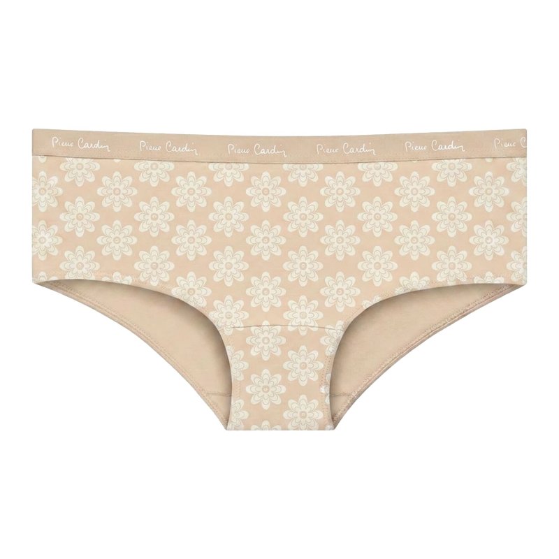 Lot de 3 Culottes femme Coton Confort, Discrète (sous les vêtements), Flatlock, Respirant, Stretch Imprimé - Pierrecardin