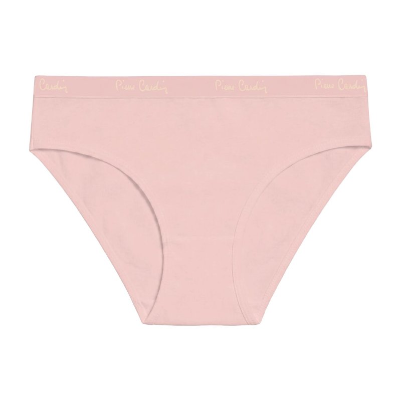 Lot de 3 Slips femme Coton Rose Uni - Pierrecardin