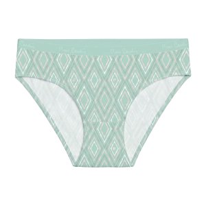 Lot de 3 Slips femme Coton Vert Uni - Pierrecardin