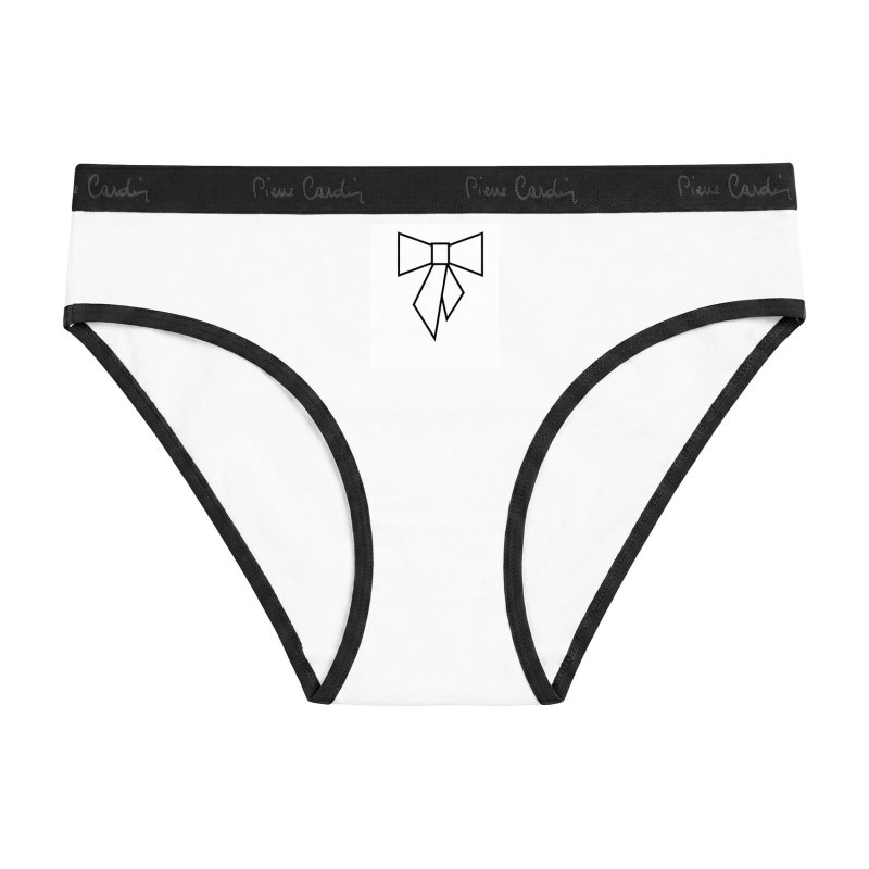 Lot de 3 Slips femme Coton Noir Uni - Pierrecardin
