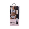 Lot de 5 Slips femme Coton Beige Uni - Pierrecardin