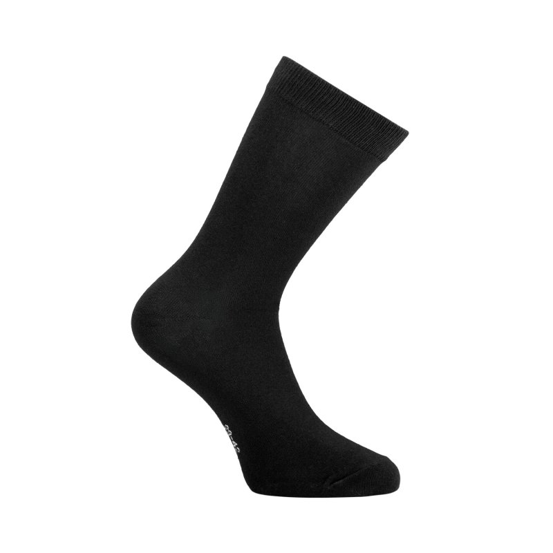 Lot de 10 Paires de Chaussettes homme Ville Casual, Mode Noir/Gris anthracite chiné Uni - Serge Blanco