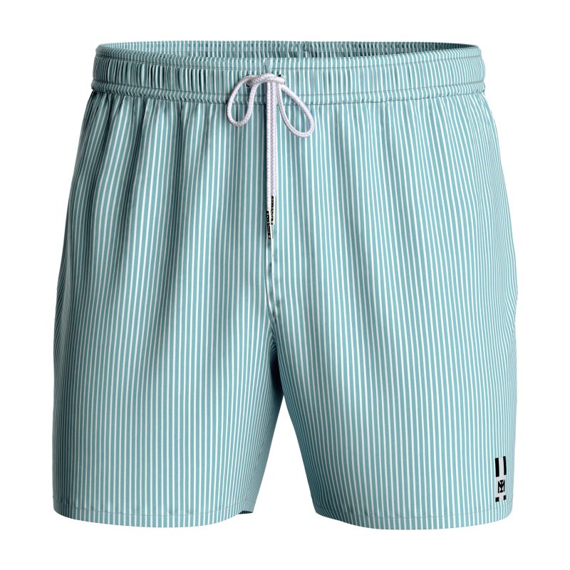 Maillot de bain homme Poches, Séchage rapide Imprimé Bleu - Impetus