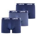 Lot de 3 boxers homme Coton Bleu - Levis