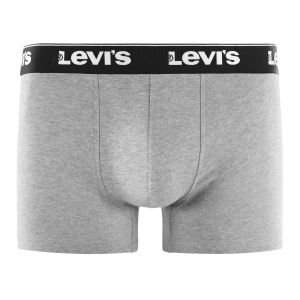 Lot de 3 boxers homme Coton Gris/Noir - Levis