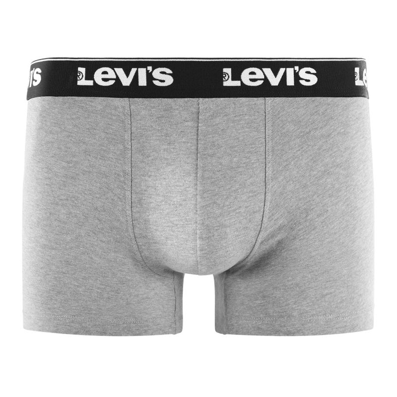 Lot de 3 boxers homme Coton Gris/Noir - Levis