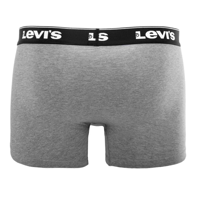 Lot de 3 boxers homme Coton Gris/Noir - Levis