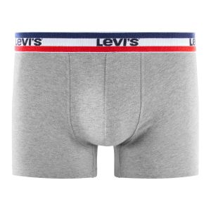 Lot de 2 boxers homme Coton Gris/Bleu- Levis