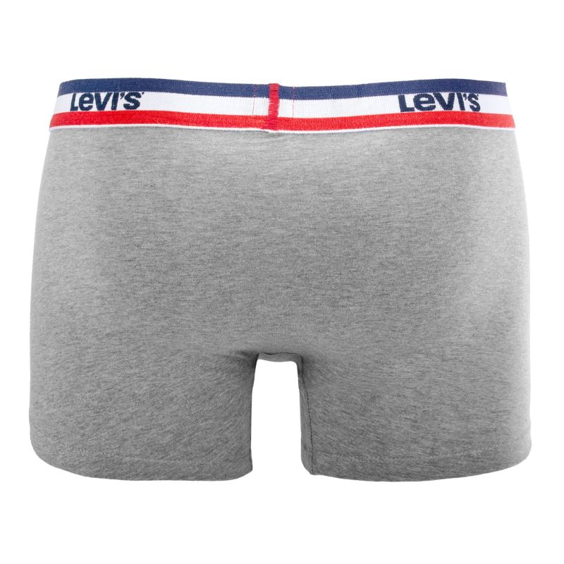 Lot de 2 boxers homme Coton Gris/Bleu- Levis