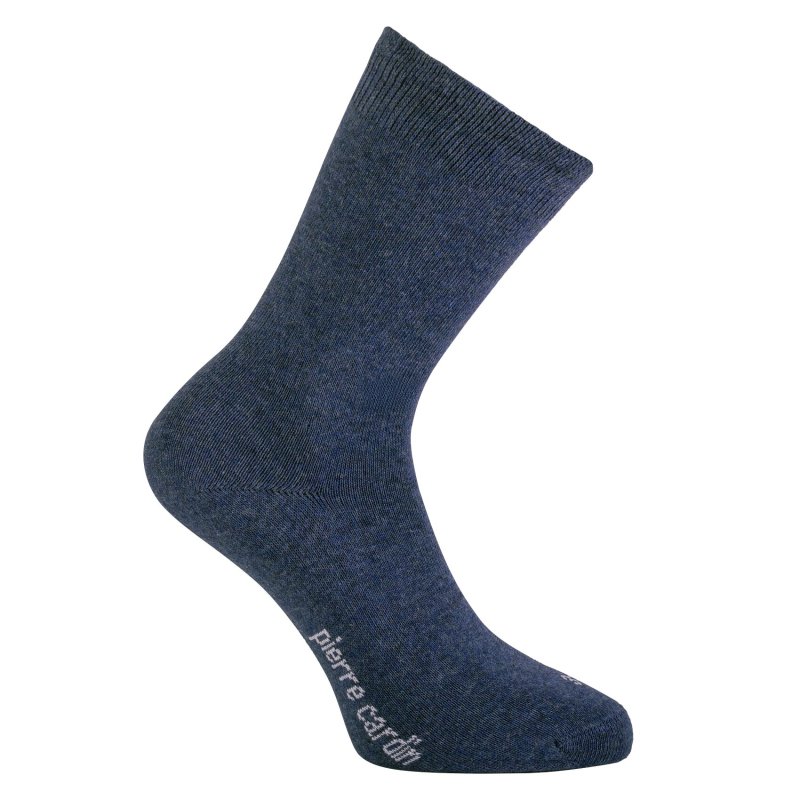 Lot de 5 Paires de Chaussettes homme Noir/Bleu Marine/Gris - Pierrecardin