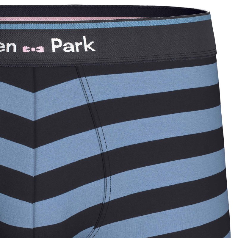 Lot de 2 Boxers homme Coton Bleu - Eden Park