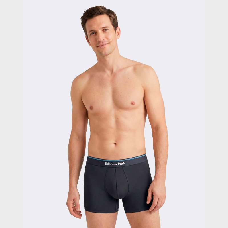 Lot de 2 Boxers homme Coton Bleu - Eden Park