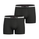 Lot de 2 Boxers homme Coton Noir/Blanc/Rose - Eden Park