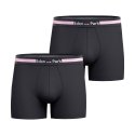Lot de 2 Boxers homme Coton Bleu/Rose/blanc - Eden Park