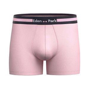 Lot de 2 Boxers homme Coton Noir/Rose - Eden Park