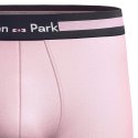 Lot de 2 Boxers homme Coton Noir/Rose - Eden Park