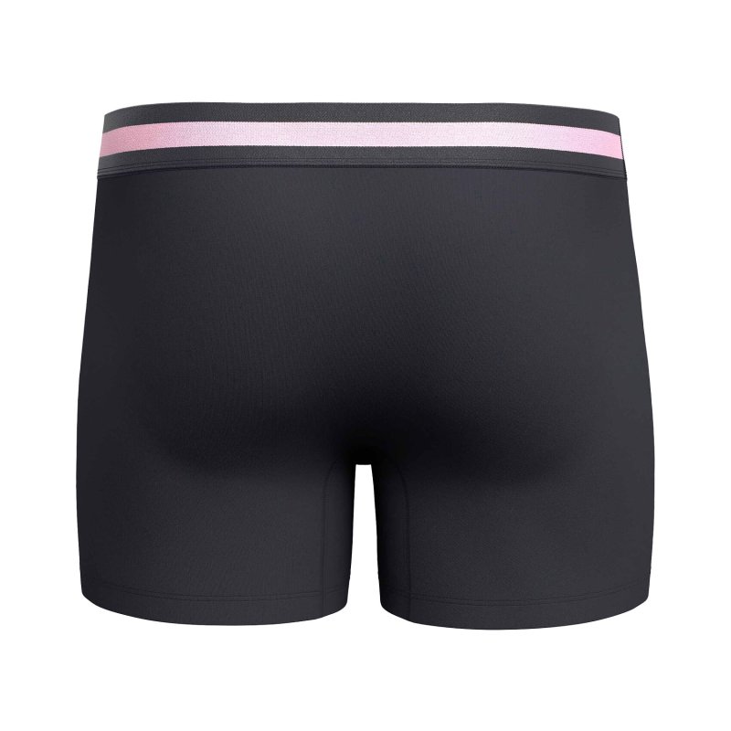Lot de 2 Boxers homme Coton Noir/Rose - Eden Park