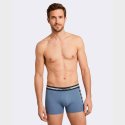 Lot de 2 Boxers homme Coton Bleu/Noir/Blanc/Rose - Eden Park