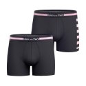 Lot de 2 Boxers homme Coton Bleu/Rose/Rose - Eden Park