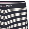 Lot de 2 Boxers homme Coton Bleu/Blanc - Eden Park