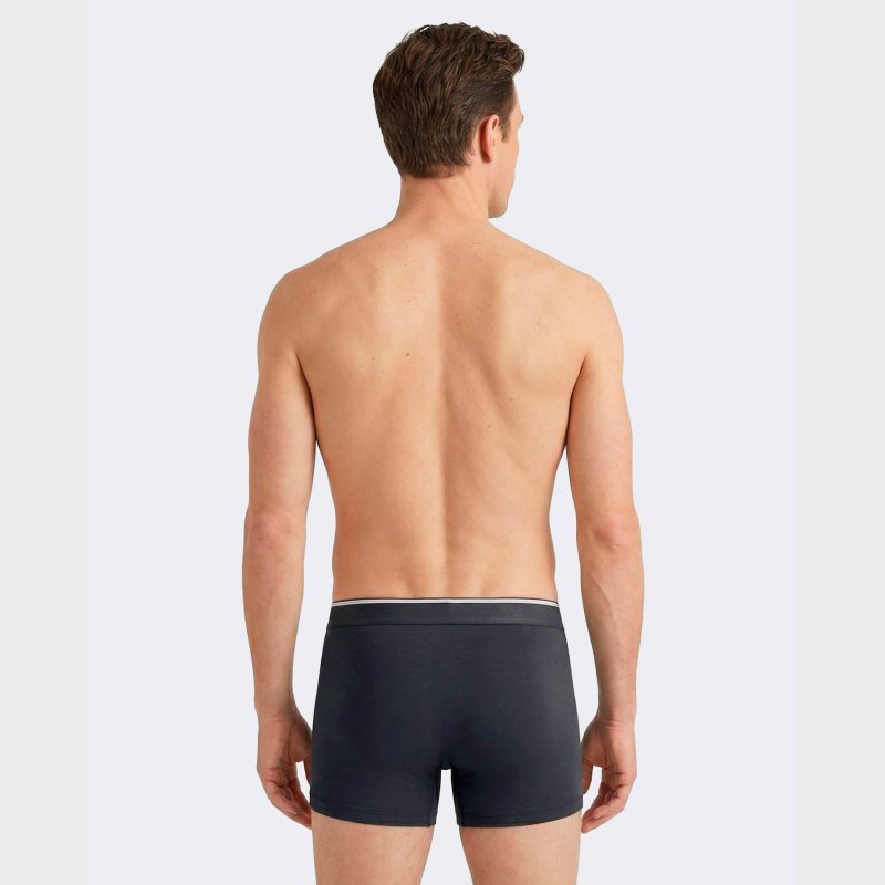 Lot de 2 Boxers homme Coton Bleu/Blanc - Eden Park
