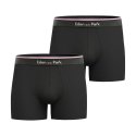 Lot de 2 Boxers homme Coton Noir/Rose/Bleu - Eden Park