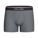 Lot de 2 Boxers homme Coton Gris/Bleu/Rose - Eden Park