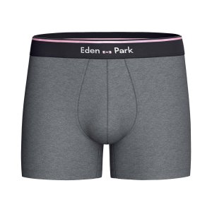 Lot de 2 Boxers homme Coton Gris/Bleu/Rose - Eden Park