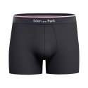 Lot de 2 Boxers homme Coton Gris/Bleu/Rose - Eden Park