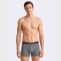 Lot de 2 Boxers homme Coton Gris/Bleu/Rose - Eden Park